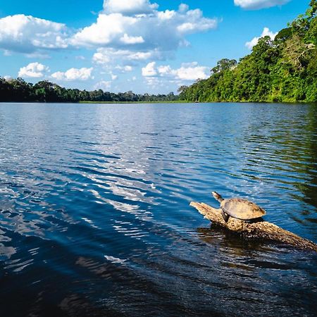 Tres Chimbadas Lake Lodge Tambopata Exterior foto